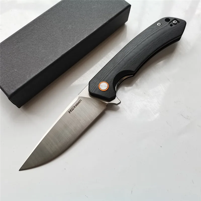 

KESIWO J146 Folding Knife Pocket D2 Blade Tactical Survival Outdoor G10 handle Jackknife Hunting Gift Kitchen EDC Camping Knife