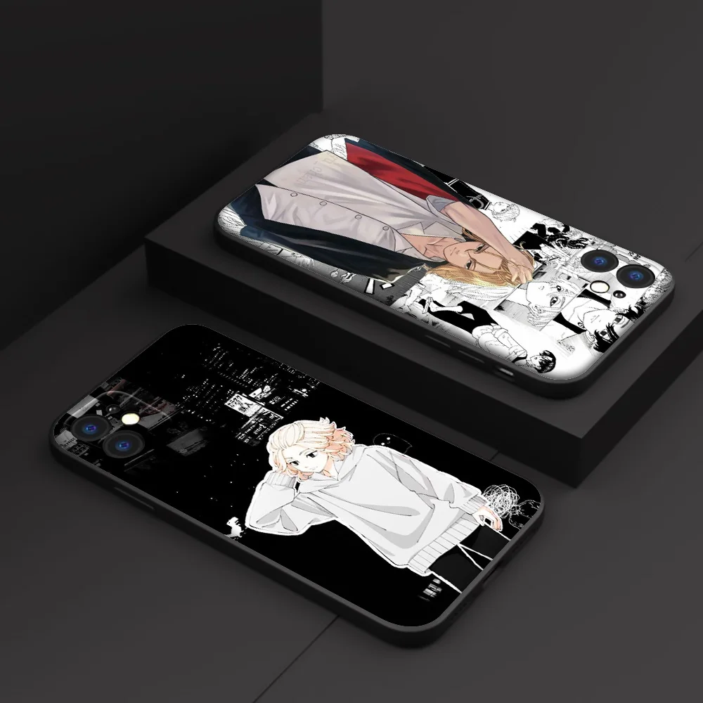 Phone Case for iPhone 12 11 X XS XR Pro Max 6 6s Plus SE New Cover  TW165 Tokyo revengers Naoto Hinata Mikey