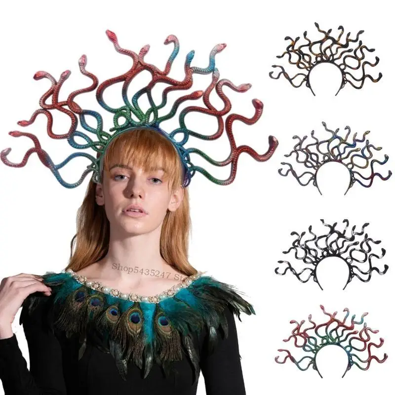 

Универсальная древняя тематическая полоса уникальных головных узел для свадеб на Хэллоуин H7EF