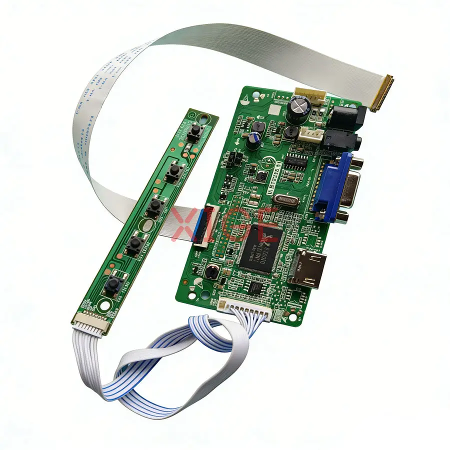 

Для LP156WFC LP156WFE LP156WFB LP156WF9 комплект платы привода матричного контроллера 30-контактный EDP VGA + HDMI 1920*1080 1920x1080 дисплей ноутбука