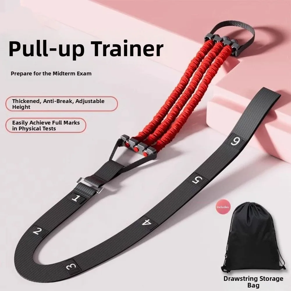 Height Adjustable Pull Up Assistance Band Comfortable Foot Strap Digital Strap Body Stretching Straps Stackable Design