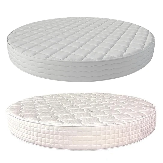 

Factory Oem Odm Love Room High Quality Vacuum Packed Pocket Coil Spring King Sized Bed and Mattress Round Hotel Mattresses