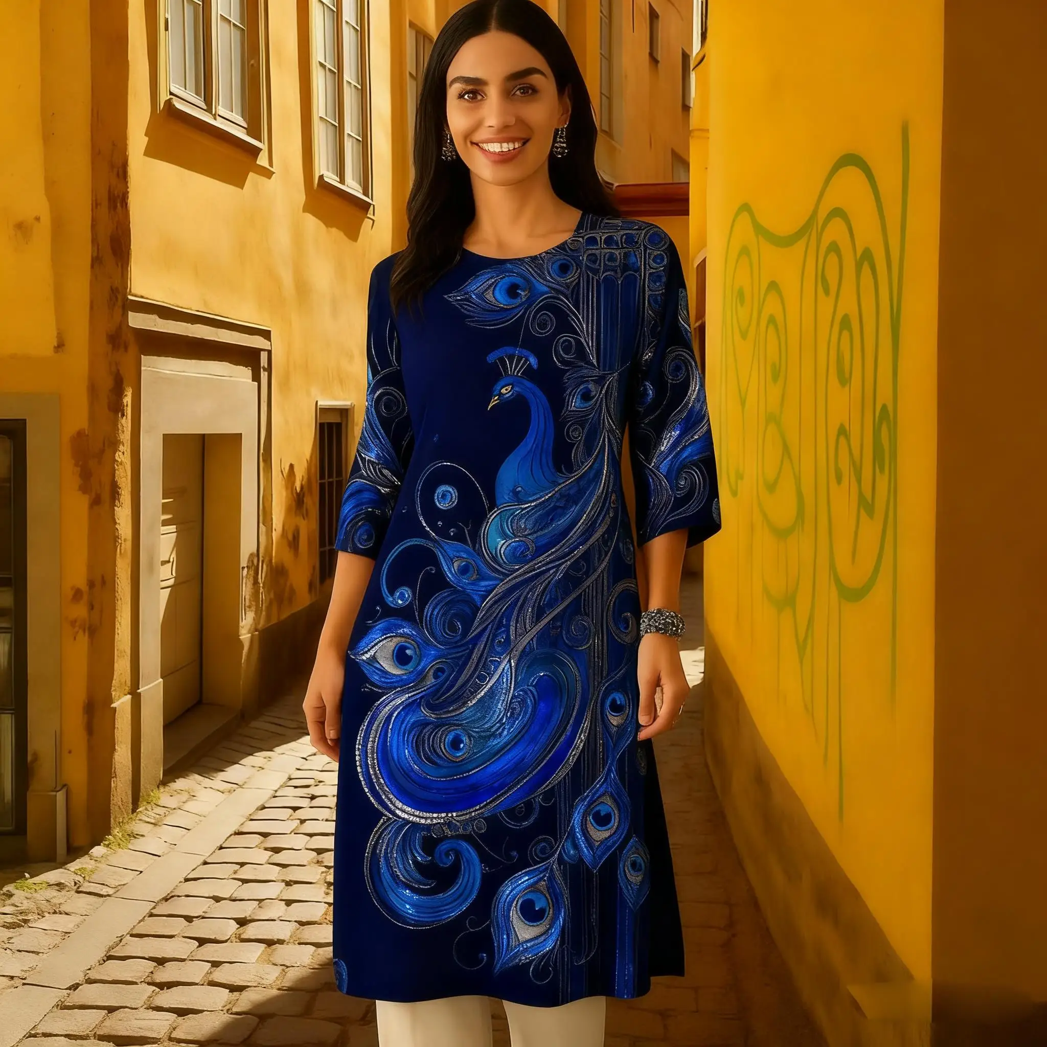 مسلم كورتا المرأة فساتين راقية غير رسمية أنبوب مستقيم 2026 العرقية Vetement فام Abito Donna Musulmana الفتيات فستان الصلاة #1