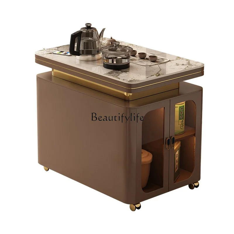 GG8Multifunctional Portable Tea Table Small Light Luxury and Simplicity Modern Integrated Kung Fu Tea Table