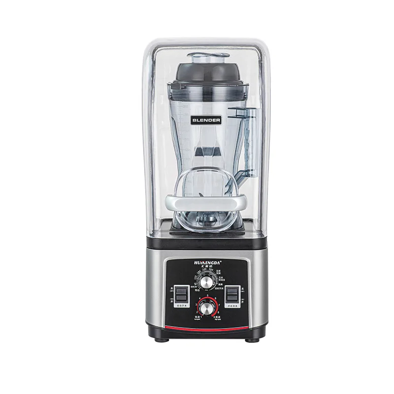 3L Mute hood Multifunctional commercial wall breaker Household juicing Large capacity soybean milk machine Free filter blende
