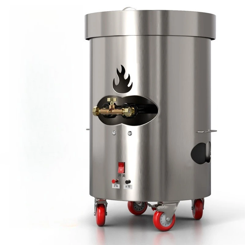 Commercial vertical automatic sugar fried chestnut machine multifunctional chestnut frying machine