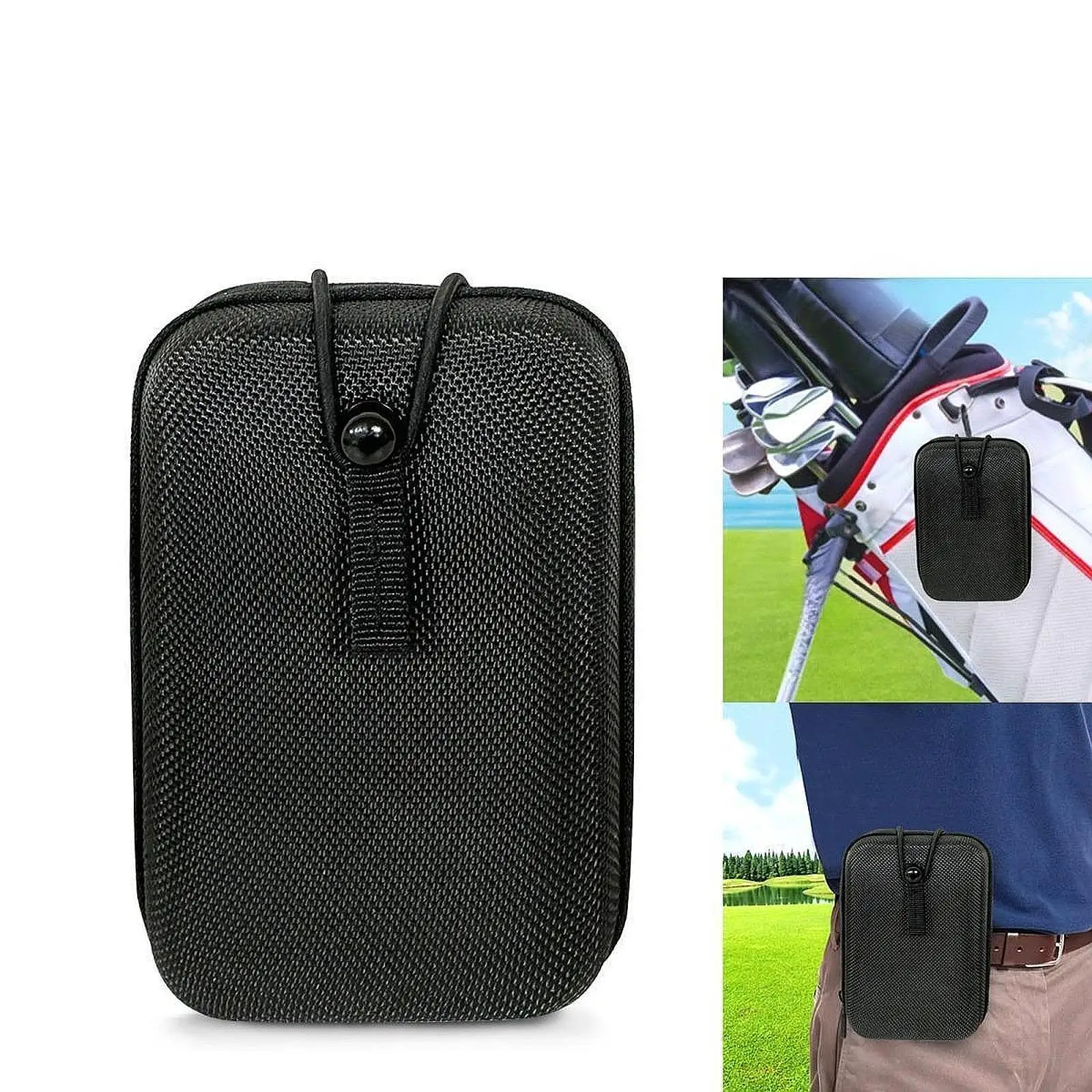 Golf Rangefinder Case Range Case EVA, Hard Shell Case, Protective Cover Range Bag Distance Meter Storage Bag