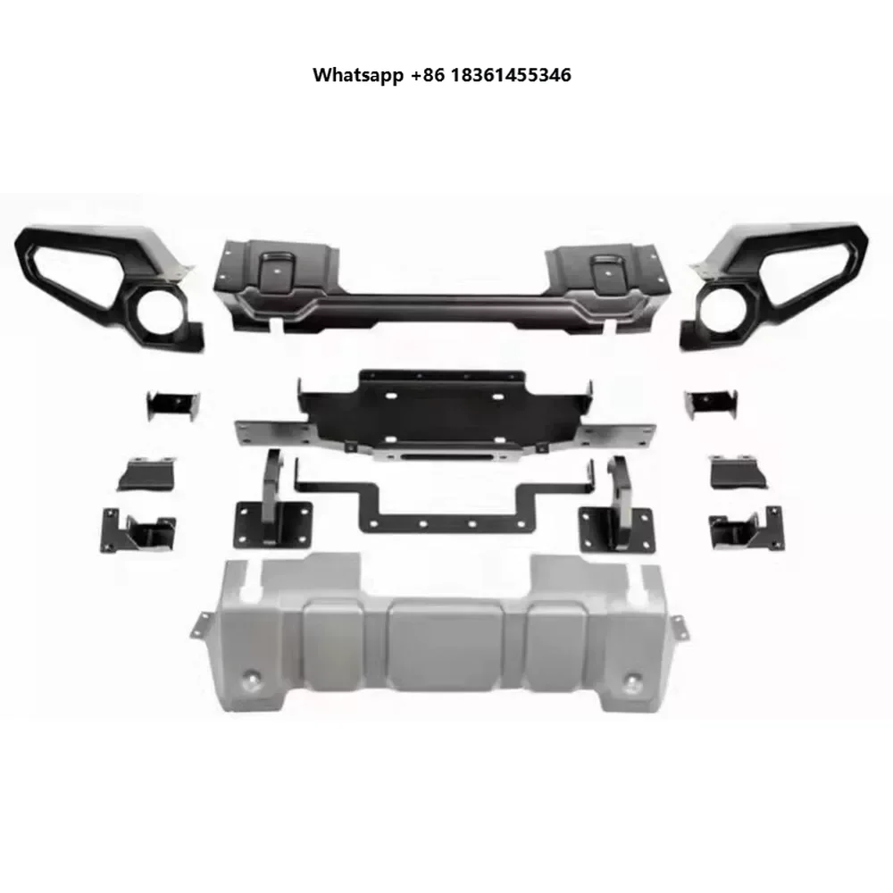 Front bumper for  Wrangler JL 2018-2024 modified Trim Strip Lower Guard Plate Surround Body kit Car Accessories