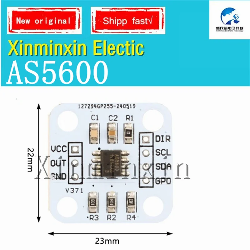 1Pcs/Lot AS5600 AS5600-ASOM AS5600-ASOT  SOIC-8 Position Sensor   IC Chip New Original In Stock