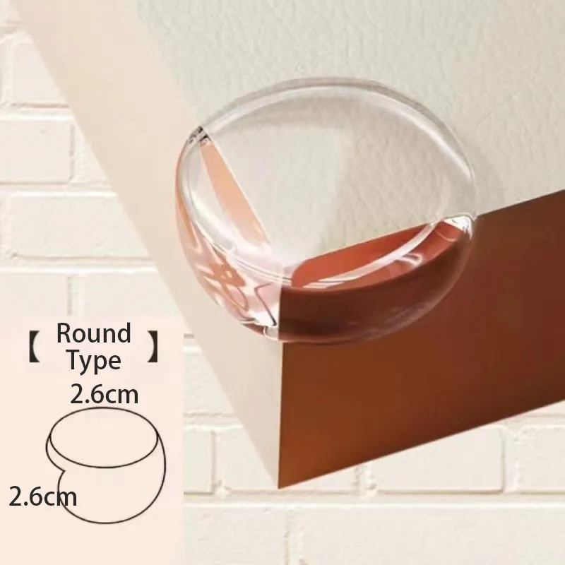 Silicone Table Corner Protector With Tape Bed Furniture Glass Table Baby & Kids Safety Equipment Anti-collision Edge Child Cover