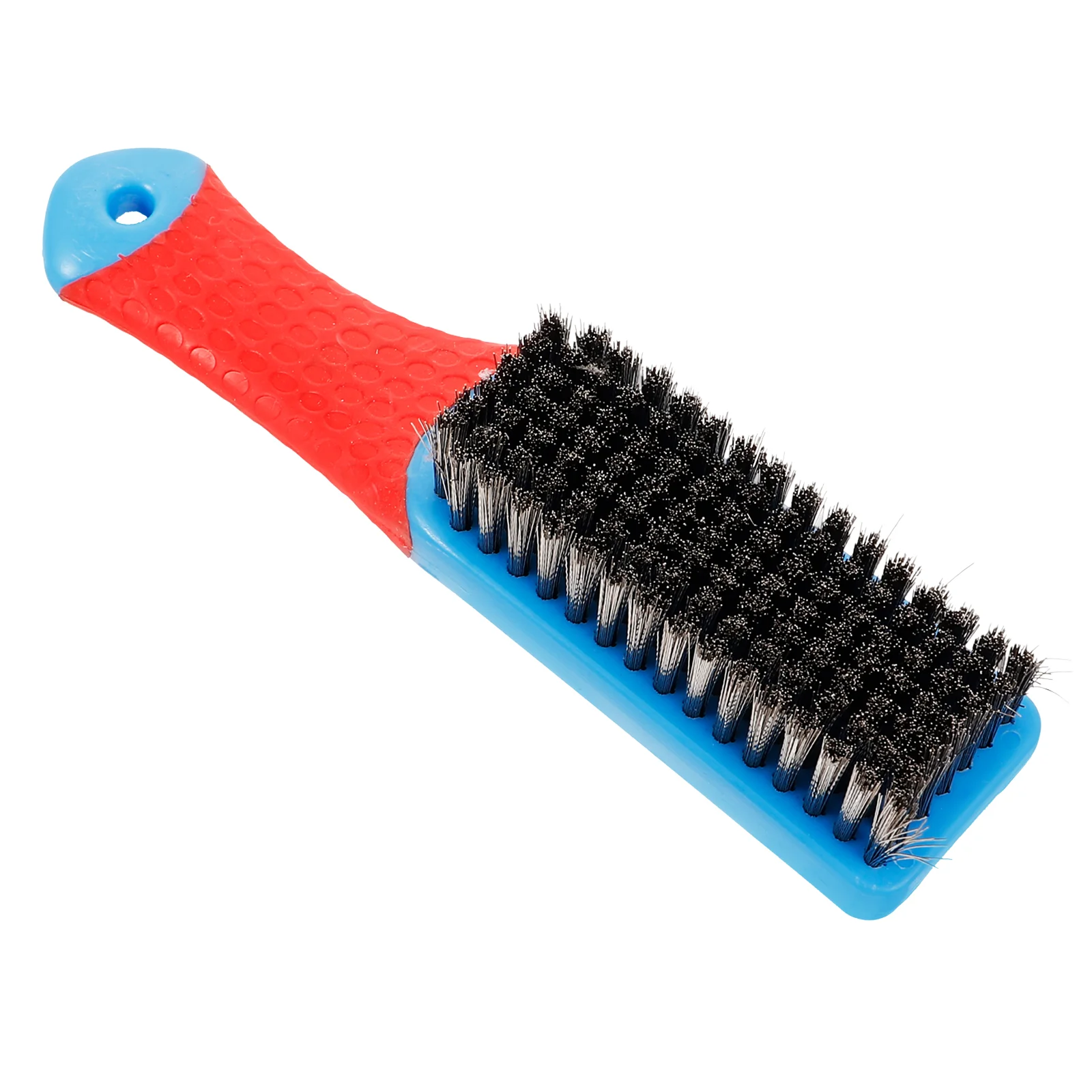 

Wire Brush Rust Cleaning for Removal Stainless Steel Metal Brushes Kit Silicone Handle Kitchen