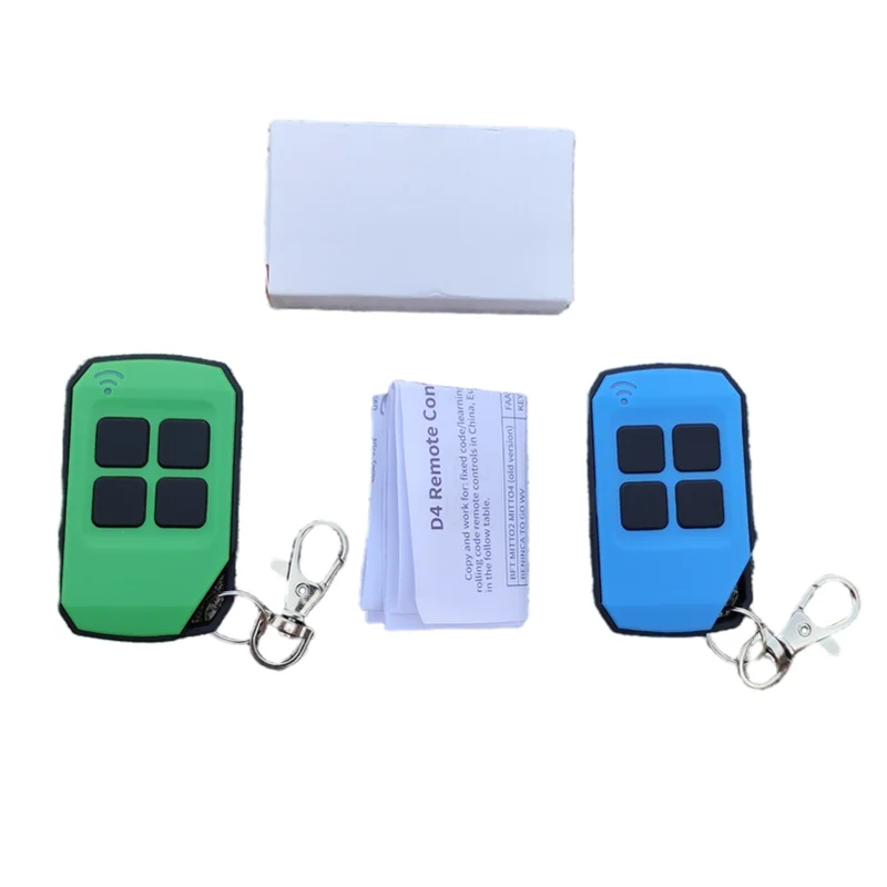 duplicate fixed code rolling code colors 4 button copying code wireless remote control 433mhz remote control duplicator