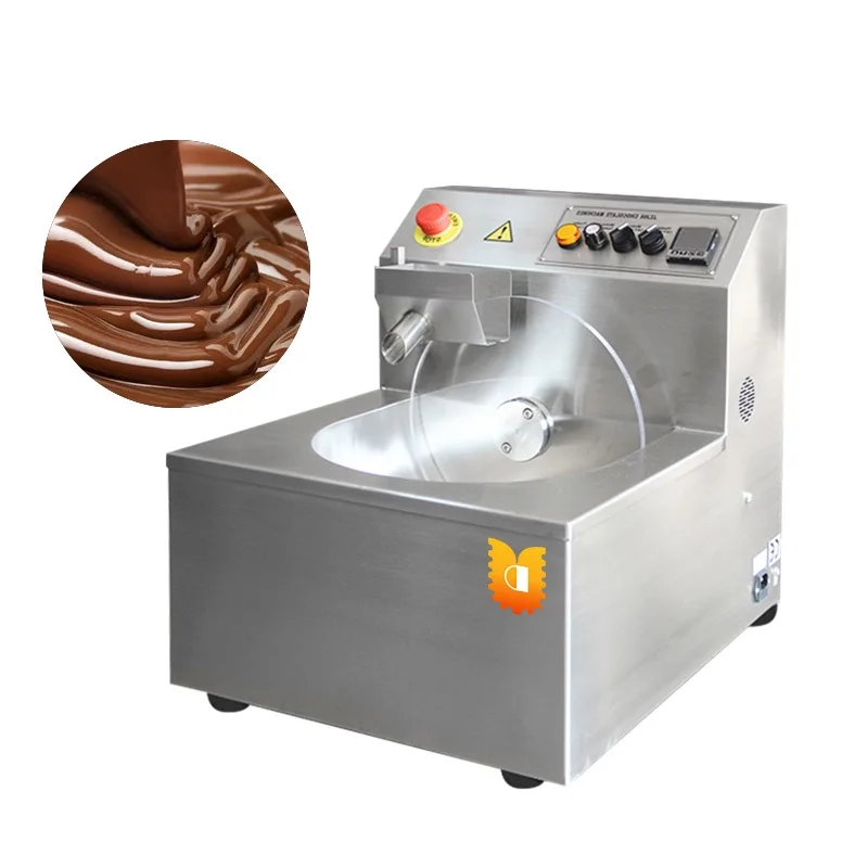 2023 Table Top Mini Chocolate Enrobing Coating Machine Small Chocolate Making Line For Bar Wafers Biscuit Production