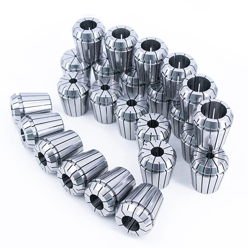 24PCS ER40 Spring Collet Chuck Set High Precision 3-26mm Tool Holder for CNC Machining Center Engraving