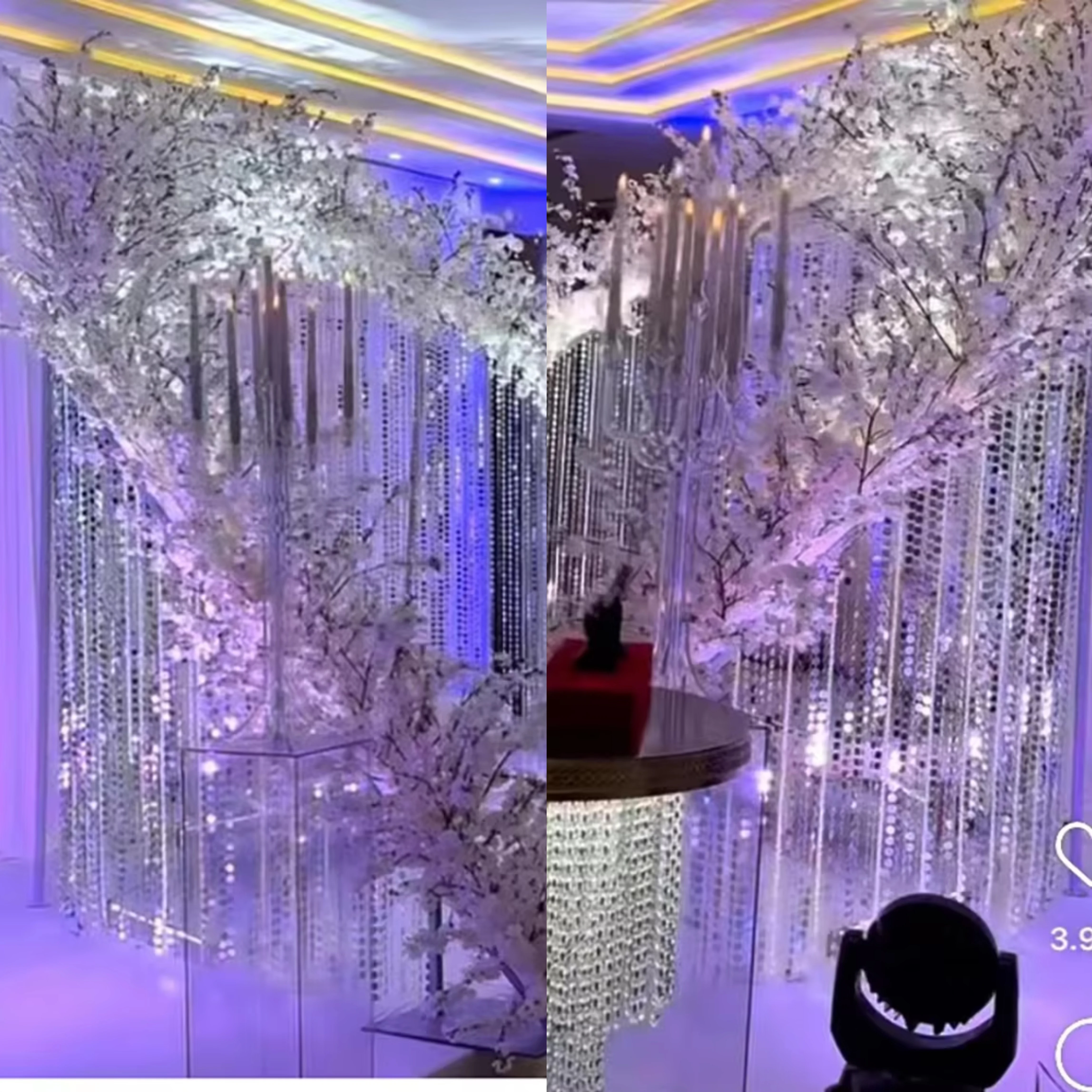 

TOP curve shape metal backdrop Hollow Out Transparent Cutout White Golden Metal Gate Door Stand Backdrop Wedding