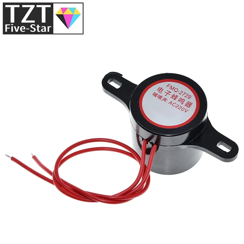 1/3PCS ZMQ-2729 Summer Beeper AC220V 10MA 90DB Alarm Sirene Für Arduino