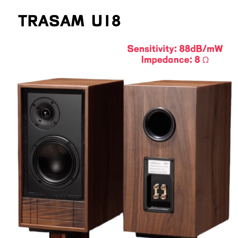 

TRASAM U13 Passive Speaker Fever Italian Speaker Dual Channel 6-inch Bookshelf Speaker
