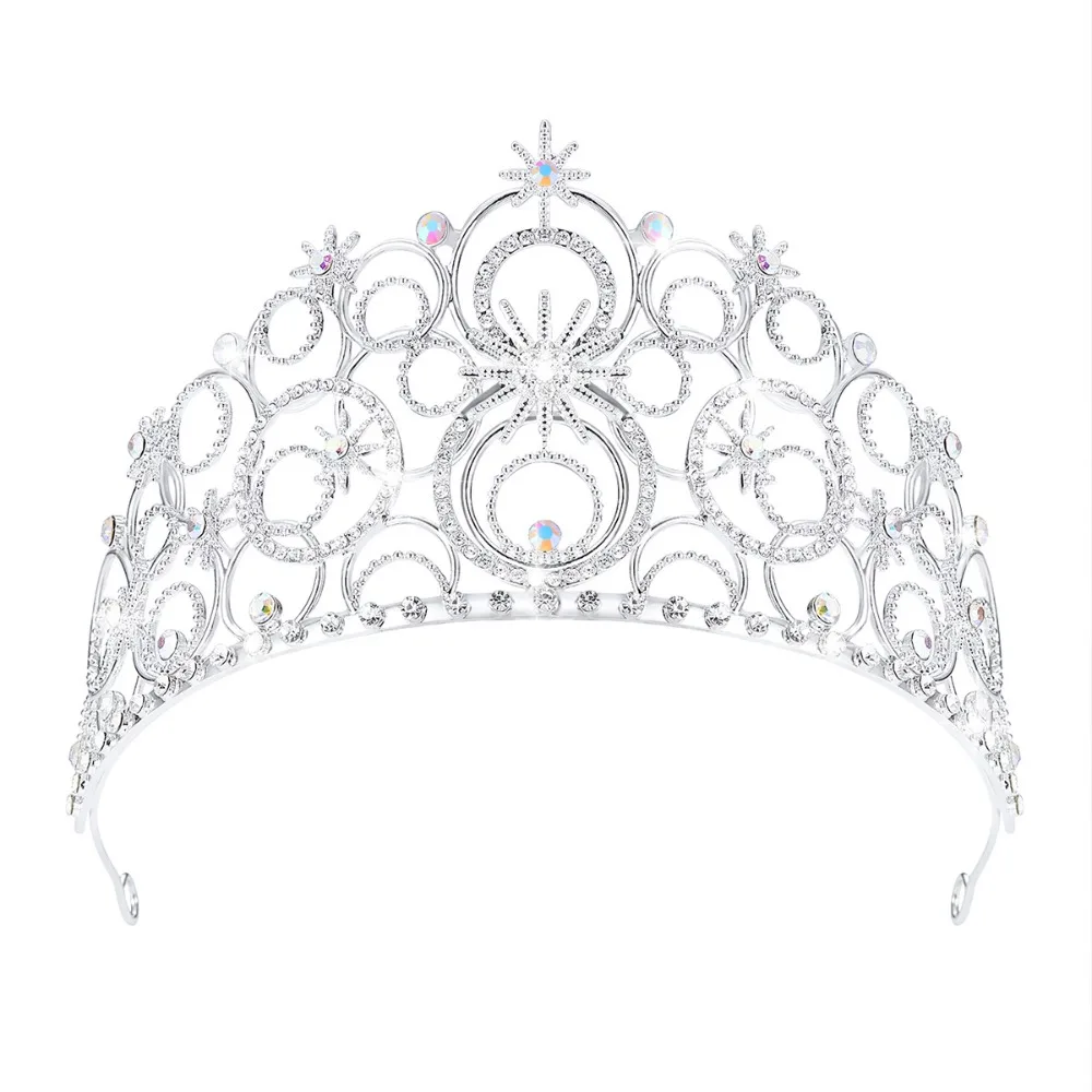 

Wicked Glinda Crown Cosplay Disguise Props Fancy Costume Princess Headgear for Women Halloween Carnival Birthday Accessories