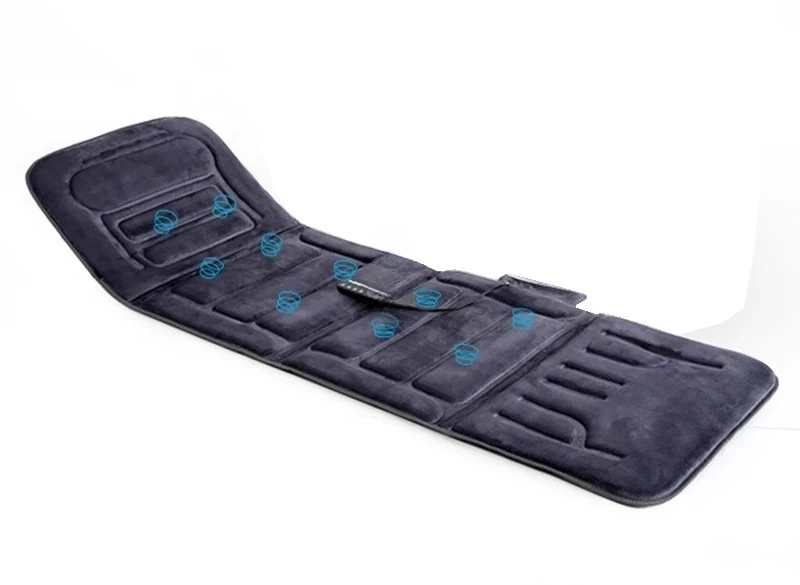 Customizable Massage for elderly health care massage mattress 10 motor vibration massage heating mattress