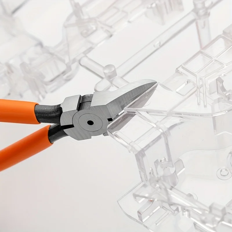 1 Stück 45/90 Grad CR-V Schneidzange - Präzisions-Kunststoffschneider für Zinkentfernung bei Leiterplatten und flexiblen Drähten – Detail 3