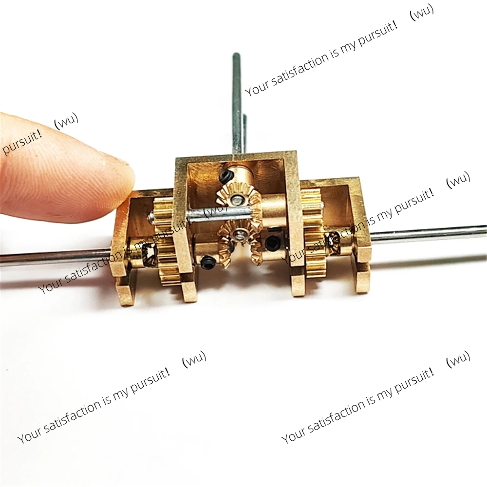 Static Modification Mini Tank Model Double Flow WaveBox Micro Differential Excavator Crawler Turning Transmission Box
