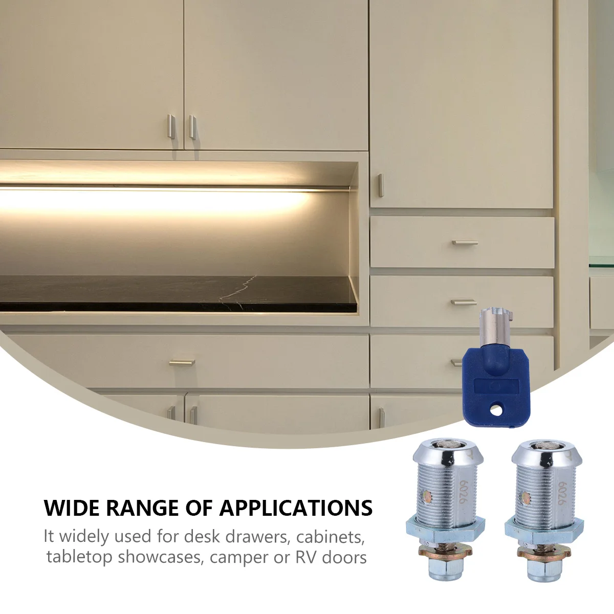 2 Pcs Arcade Console Key Replacement Door Lock Tool Boxes Atom Accessories Game Tubular