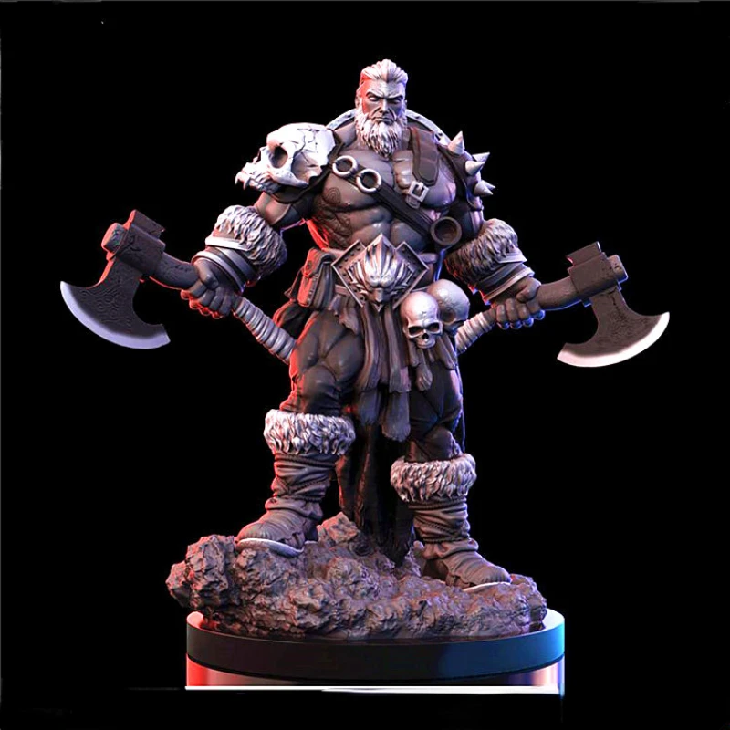 

Tribal Leaders Resin Model Kit 1/24 Scale Figures Toys Unassembled and Unpainted