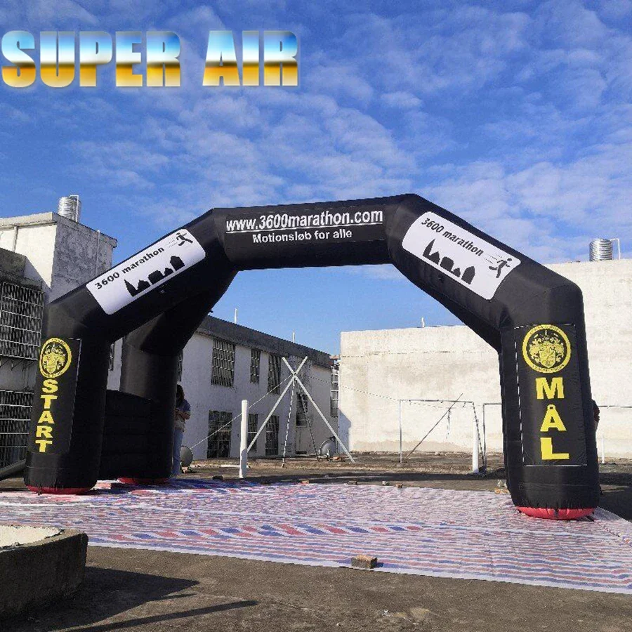 Factory direct sales professional custom portable safety Oxford cloth outdoor inflatable four-legged arch
