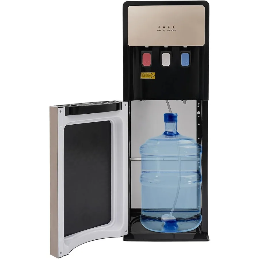 

Water Cooler Dispenser for 5 Gallon Bottle with Champaign Gold Finish Ideal for Home Office and Commercial Use Provides Conveni
