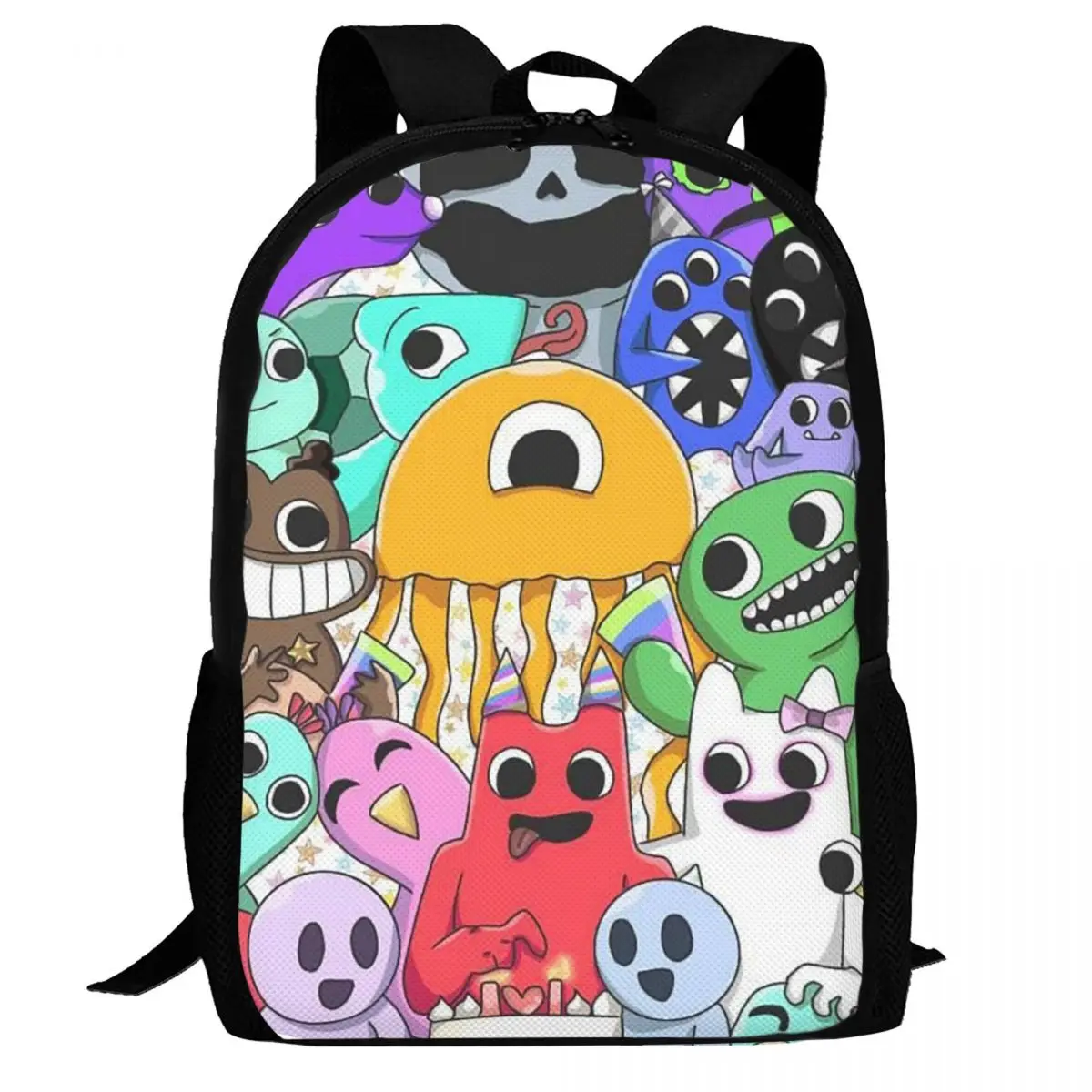 

Рюкзак Cartoon Garten Of Banban, вместительный рюкзак для мальчиков и девочек, школьная сумка, сумки на плечо для мужчин и женщин