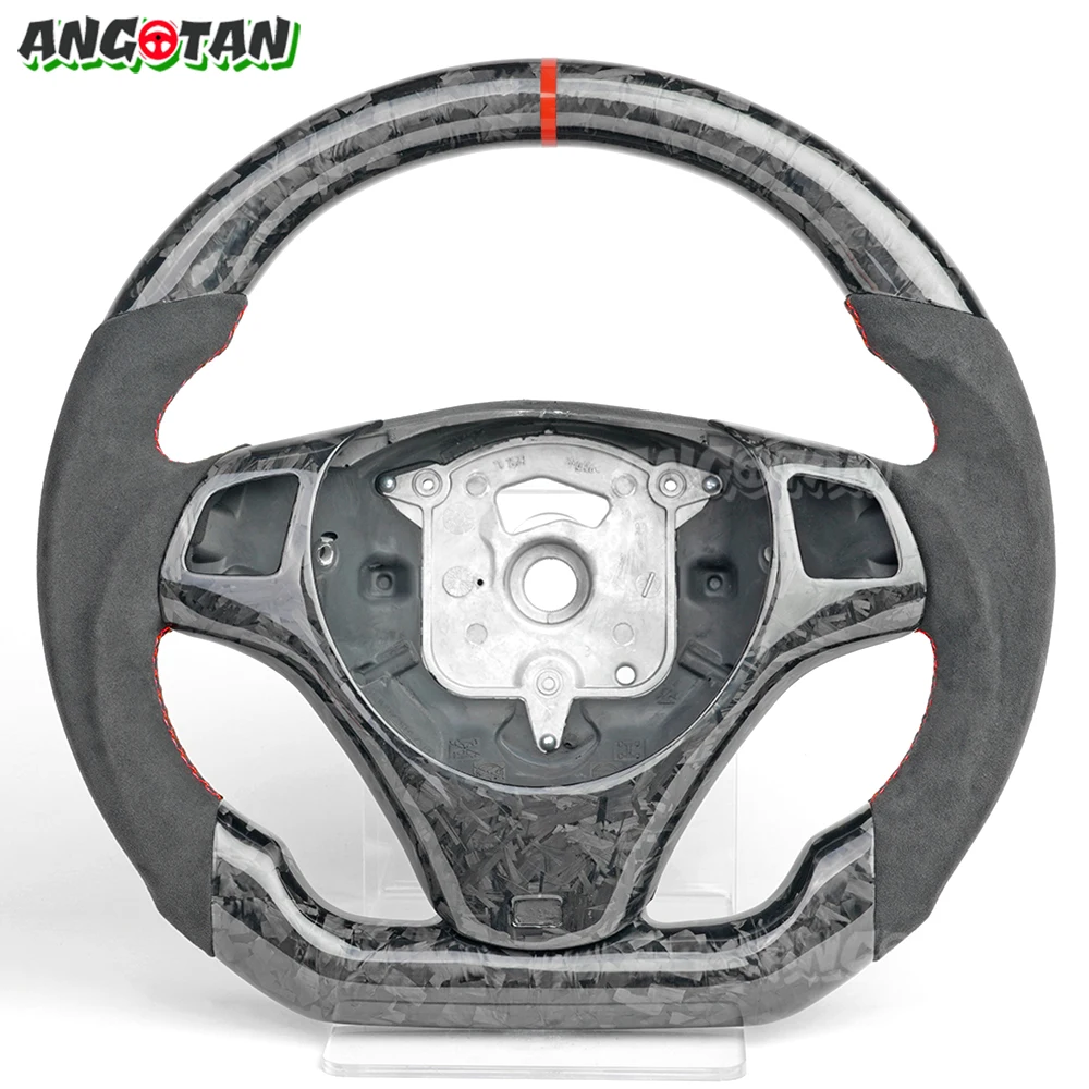 

Carbon Fiber Steering Wheel For Bmw E90 E91 E92 E93 2005-2012 Forged Carbon Steering Wheel Customized Racing Wheel