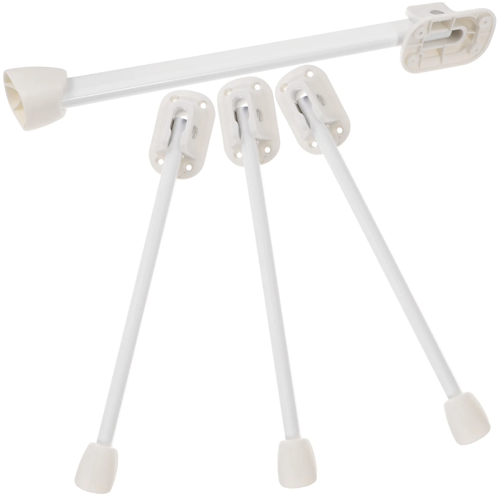 4 Uds patas de mesa plegables desmontables de Metal escritorio de viaje de oficina 2650X300X250CM hierro plástico para el hogar