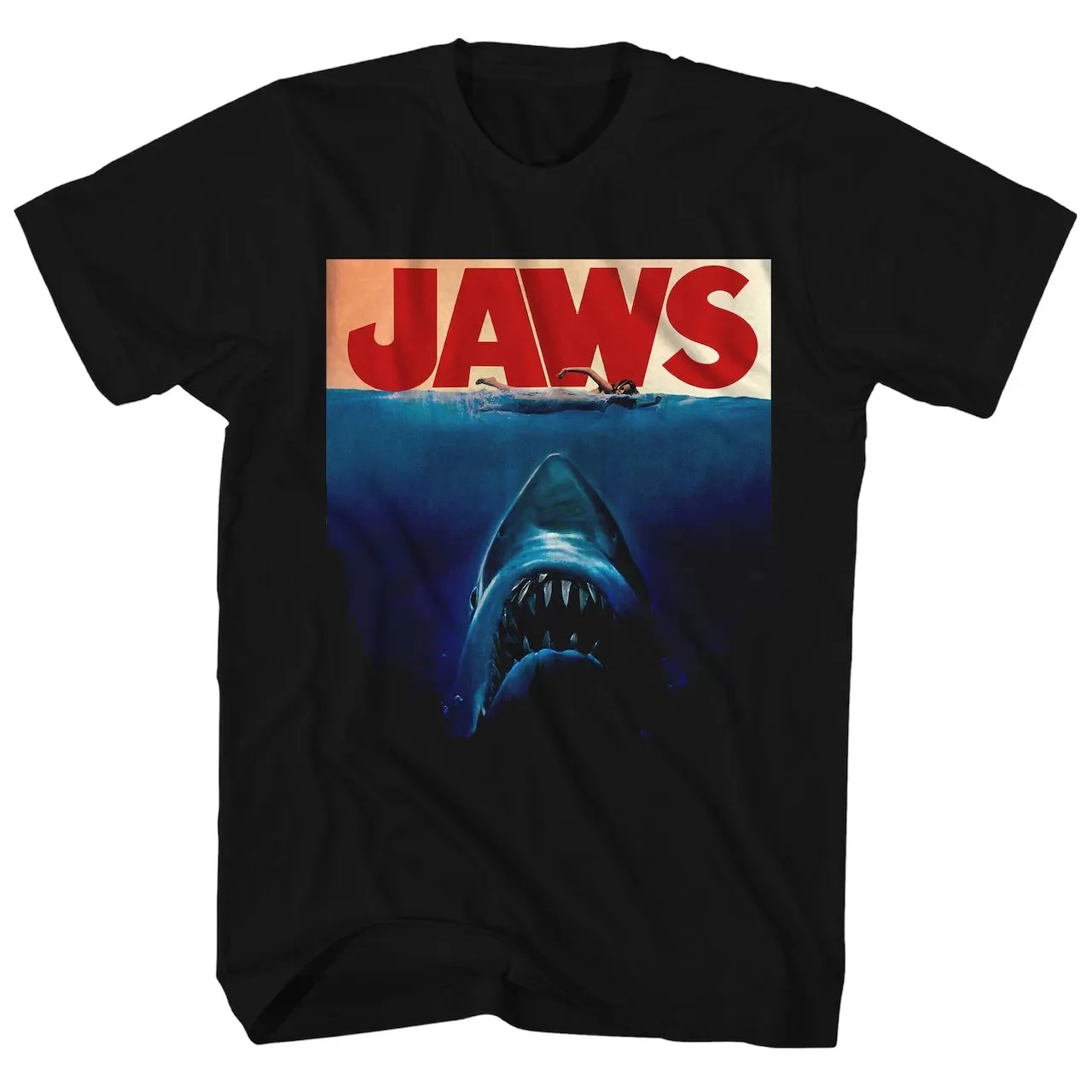 Jaws Bigger Boat Classic Graphic T-Shirt Cotton Men Women Streetwear Tee