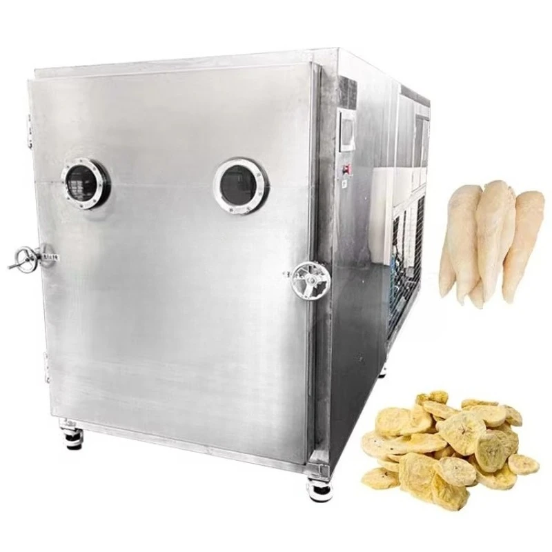 Industrial Food Freeze Drying Machine 50m2 / 100m2 /200m2 Vacuum Fruit Food Freeze Dryer for Process Price CUSTOMIZED