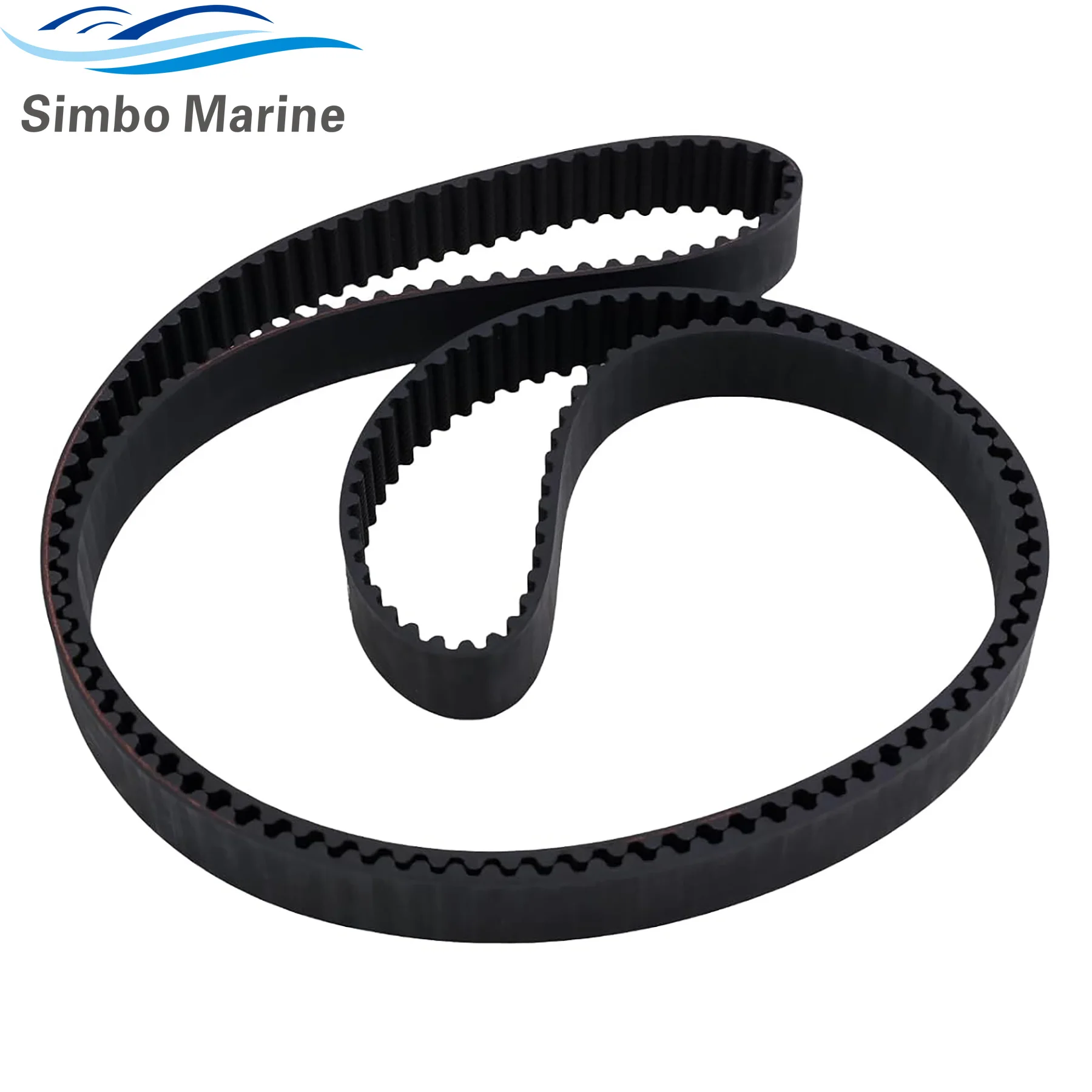 Compatible with Yamaha 4-Stroke F 200 225 250 HP Outboard Motors Timing Belt 6P2-46241-00 6P2-46241-01 6P2-46241-02 18-15132