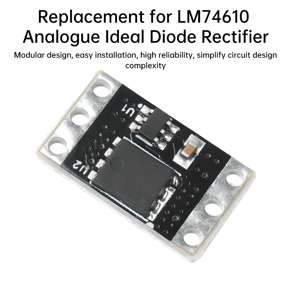 1,5 В-36 В XL74610L Идеальный диодный модуль Замена для LM74610 Аналоговый идеальный диодный выпрямитель 15 А/30 А Низкое внутреннее сопротивление MOS