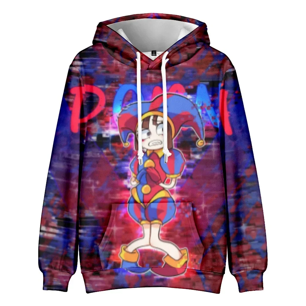 

The Amazing Digital Circus Magical Digital Circus Fashionable Cartoon Hoodie Sweatshirt Casual Versatile Cool Top Trendy Gift