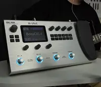 Guitarra eléctrica M-VAVE MK300 con pedales de efectos múltiples, LOOPER ESTÉREO de los años 150, duración de la batería 128AMP/360FX/10H