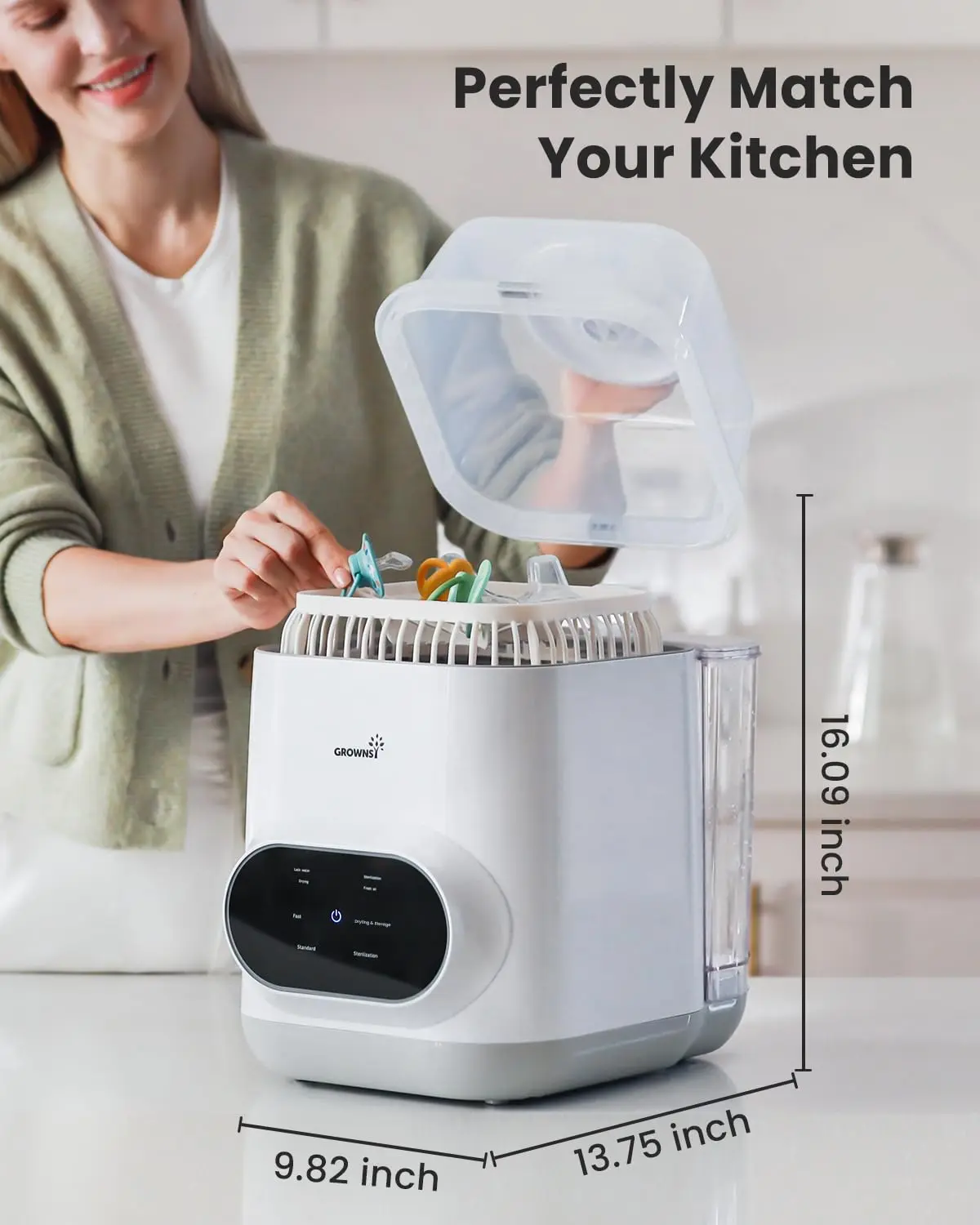 EaseClean Bottle Washer Pro & 130pcs Tablet Pencuci Deterjen