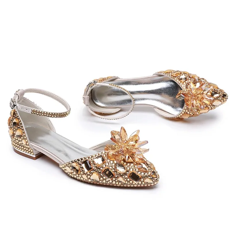 Sandales de Mariage à Talons Carrés de 2cm pour Femme, Chaussures de Patients en Clip à Bouche Peu Profonde, Printemps