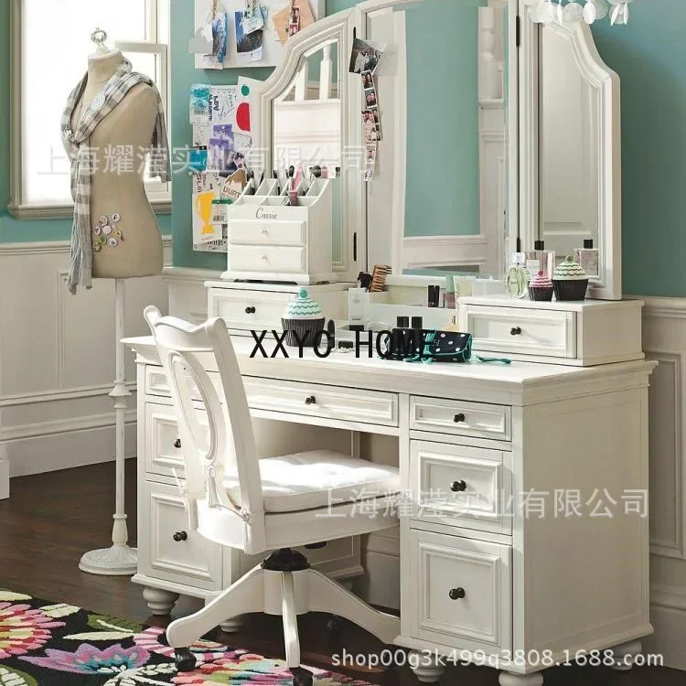 Commode américaine en bois massif