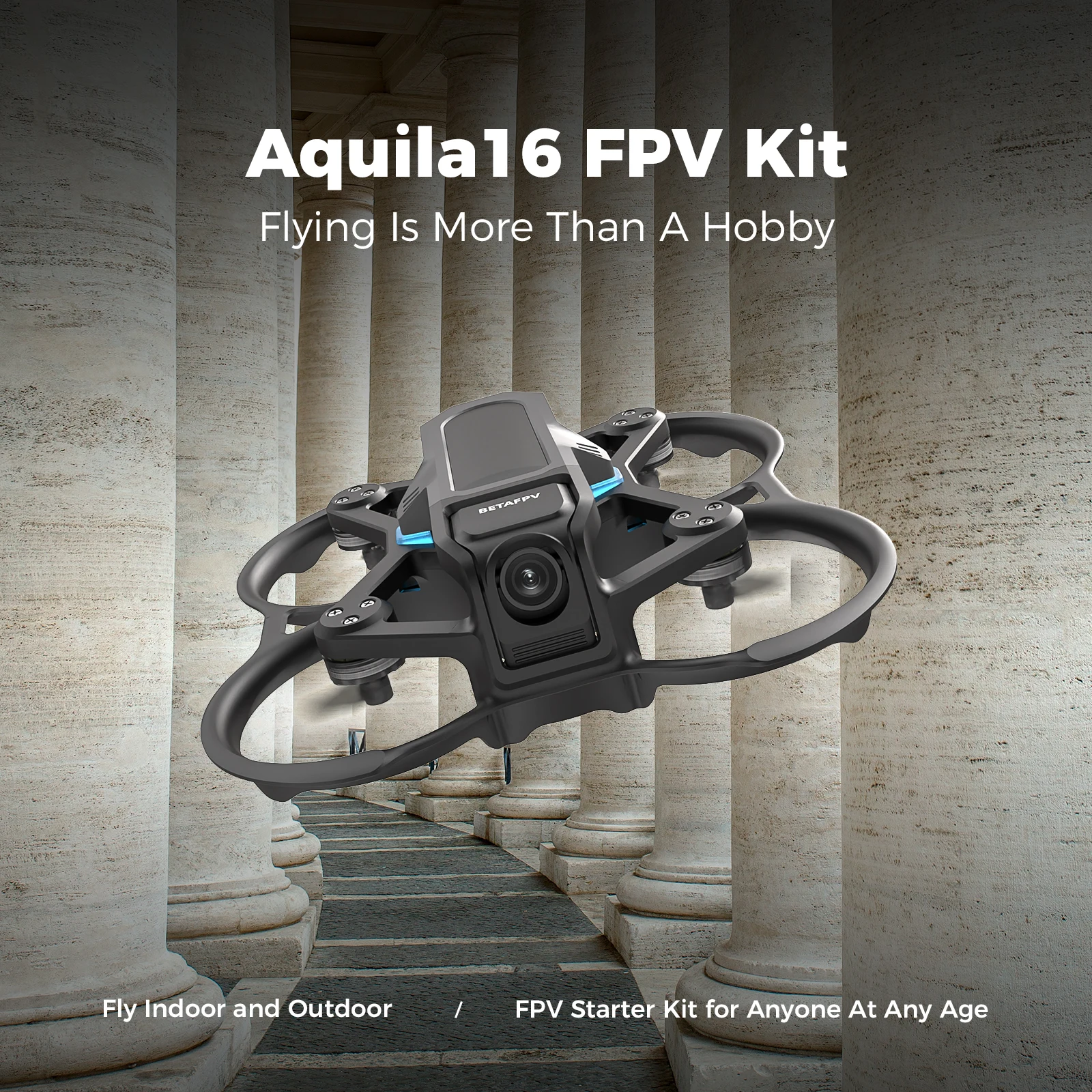 BETAFPV Aquila16 Brushless Quadcopter VR03 Goggles Literadio 2 SE ELRS V3.0 2.4G FPV Quadcopter 2023 New Arriver