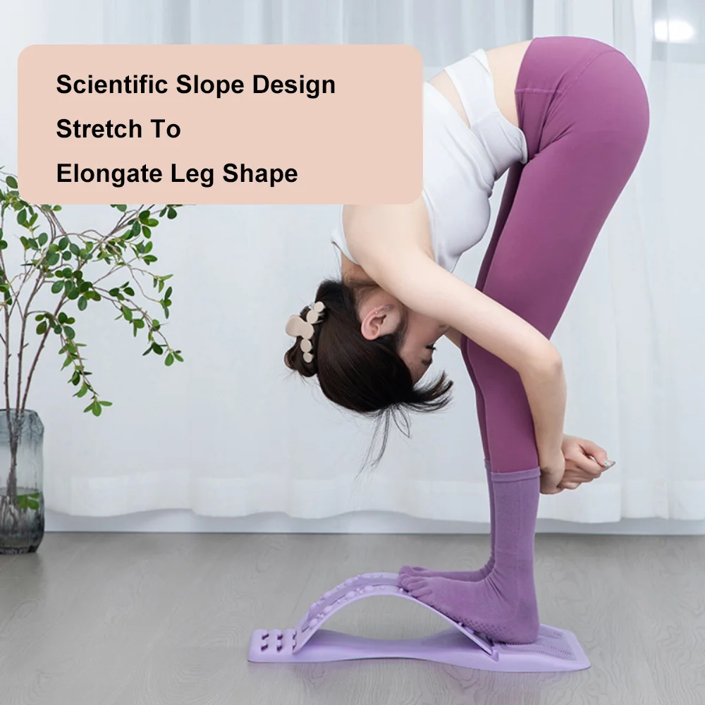 Back Stretcher Multi-Level Adjustable Massager Waist Neck Lumbar Cervical Spine Fitness Lumbar Support Massager Yoga Tool Relax - Image 4