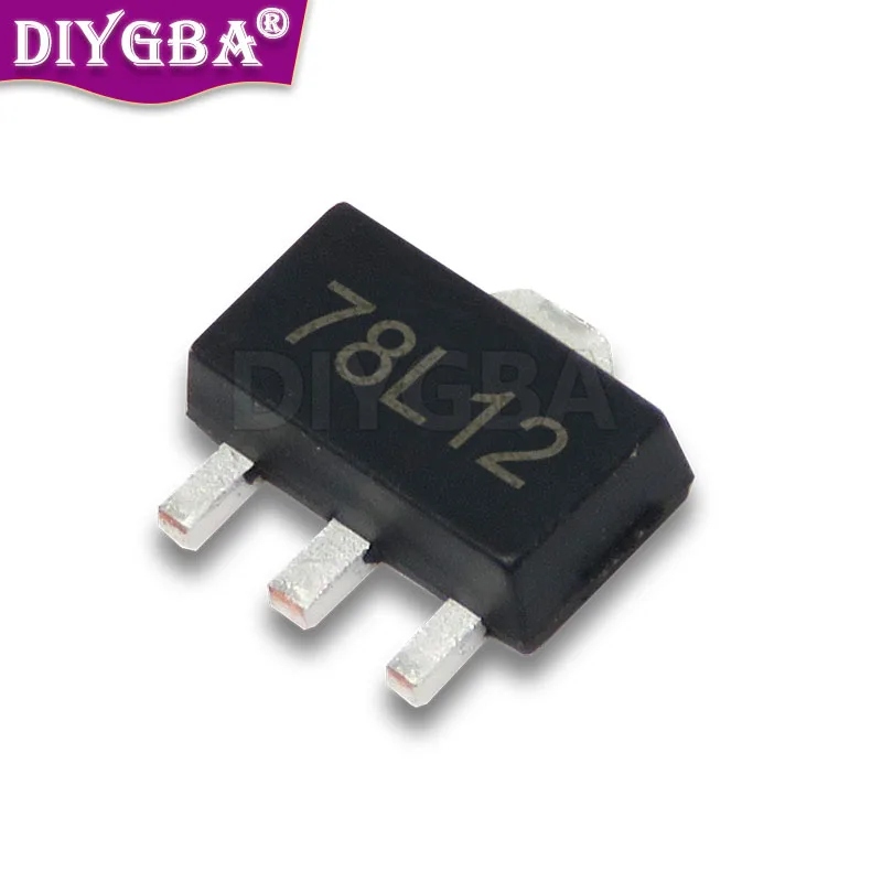 50PCS 78L05 SOT-89 SOT SMD 78L06 78L08 78L09 78L10 78L12 78L15 79L05 SOT89 Triode