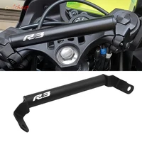 Para YAMAHA YZF R3 R25 YZFR3 YZFR25 2019 2020 2021 2022 GPS soporte para teléfono inteligente para motocicleta soporte de placa GPS de navegación Adapt