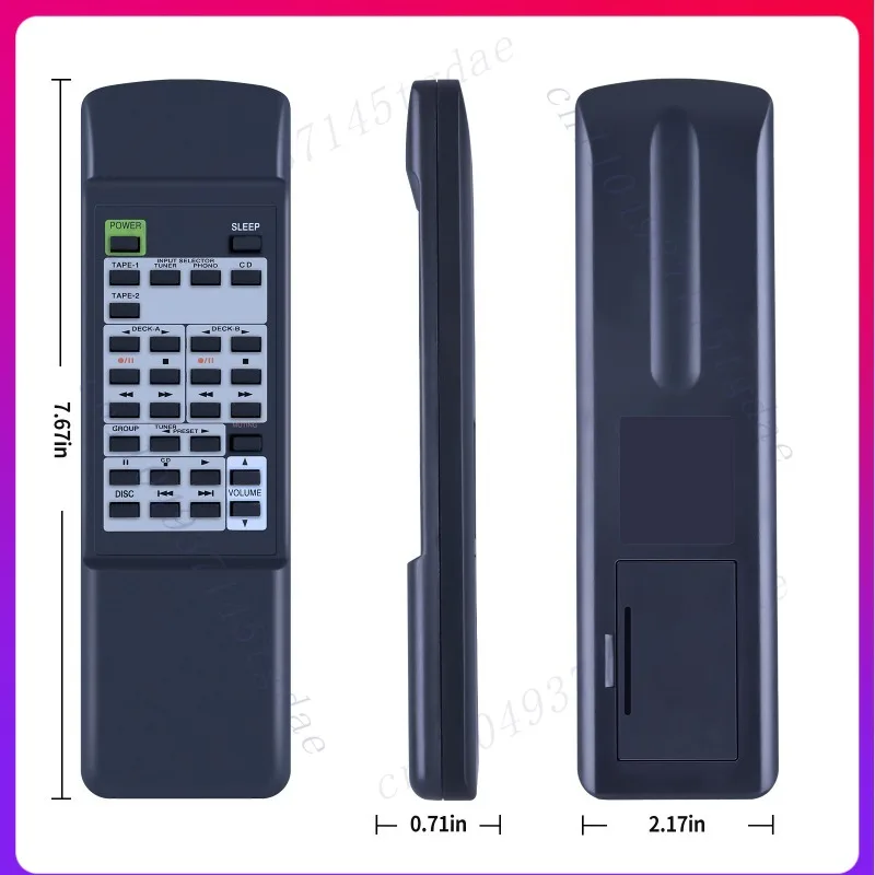 

RC-330S Remote Control for Onkyo TX-2100 TX-8011 TX-8211 Stereo Receiver -