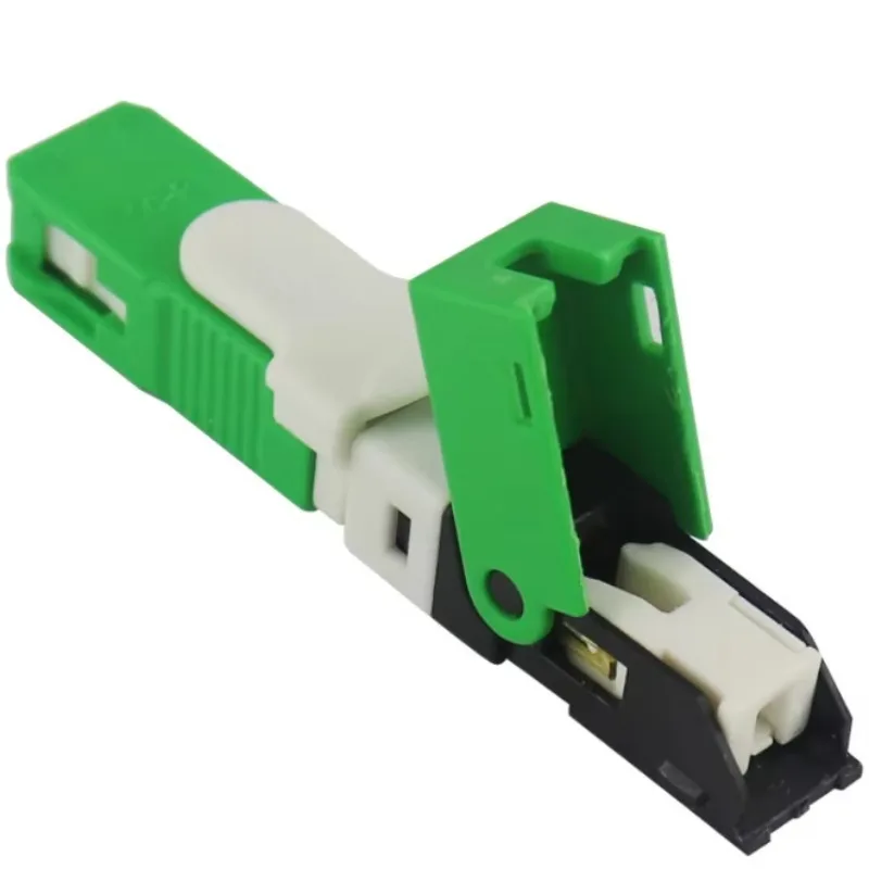 Fiber Optic Fast Connector LC SC UPC APC For FTTH Field Termination Optical Cable Network Deployment Work