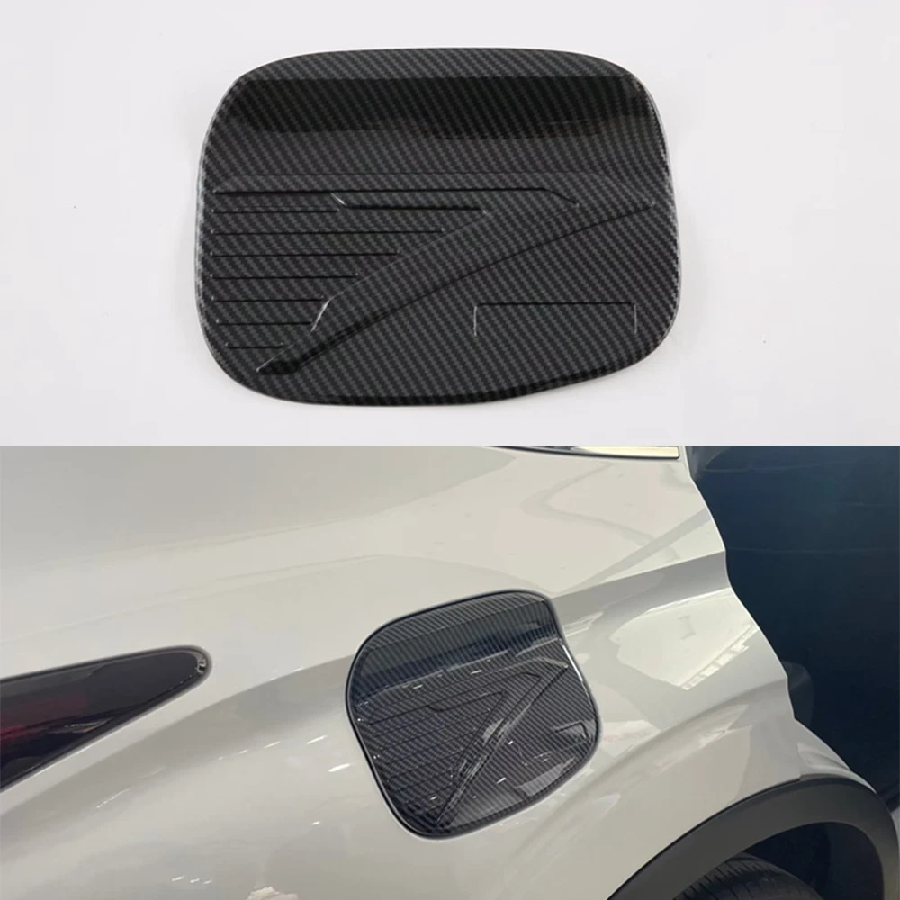

Car Oil Fuel Tank Cover Trim ABS Sticker For Mitsubishi Outlander 2023 Exterior Auto Styling Accessories