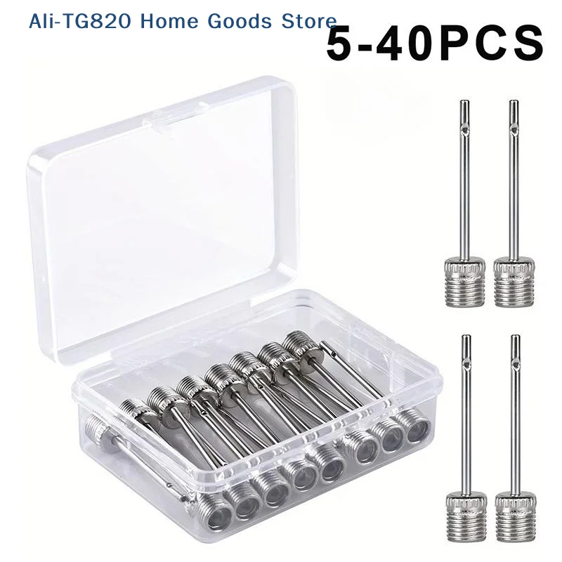 [TG820]5/10/20/30/40pcs Air Pump Needle , Ball Inflation For Basketball, Soccer, Volleyball, Football Or Rugby Balls