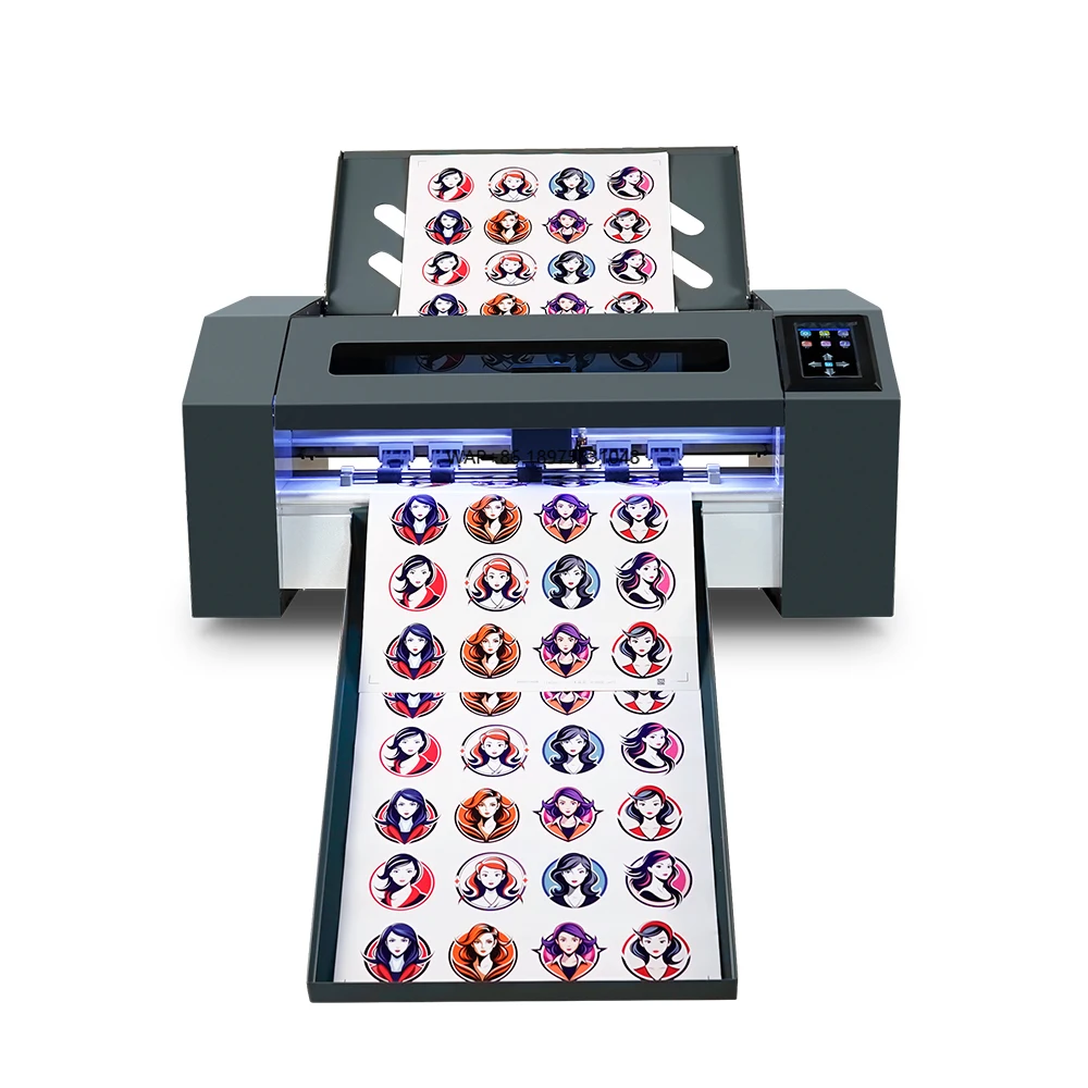 350Pro-L Auto Feed Label Cutting Machine Suitable for Post-printing with WIFI USB Interface ZD 350Pro-L Label Cutting